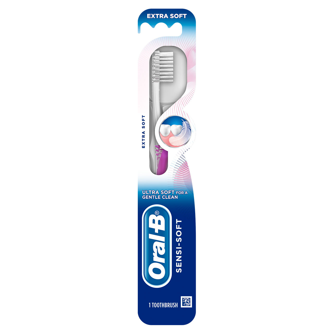 Sensi-Soft Toothbrush With Soft Tip Bristles