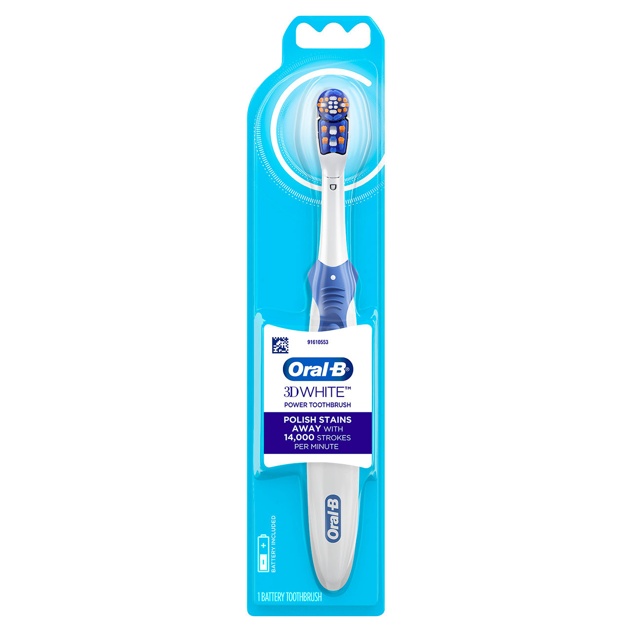 3D White Natural Teeth Whitening Battery Toothbrush