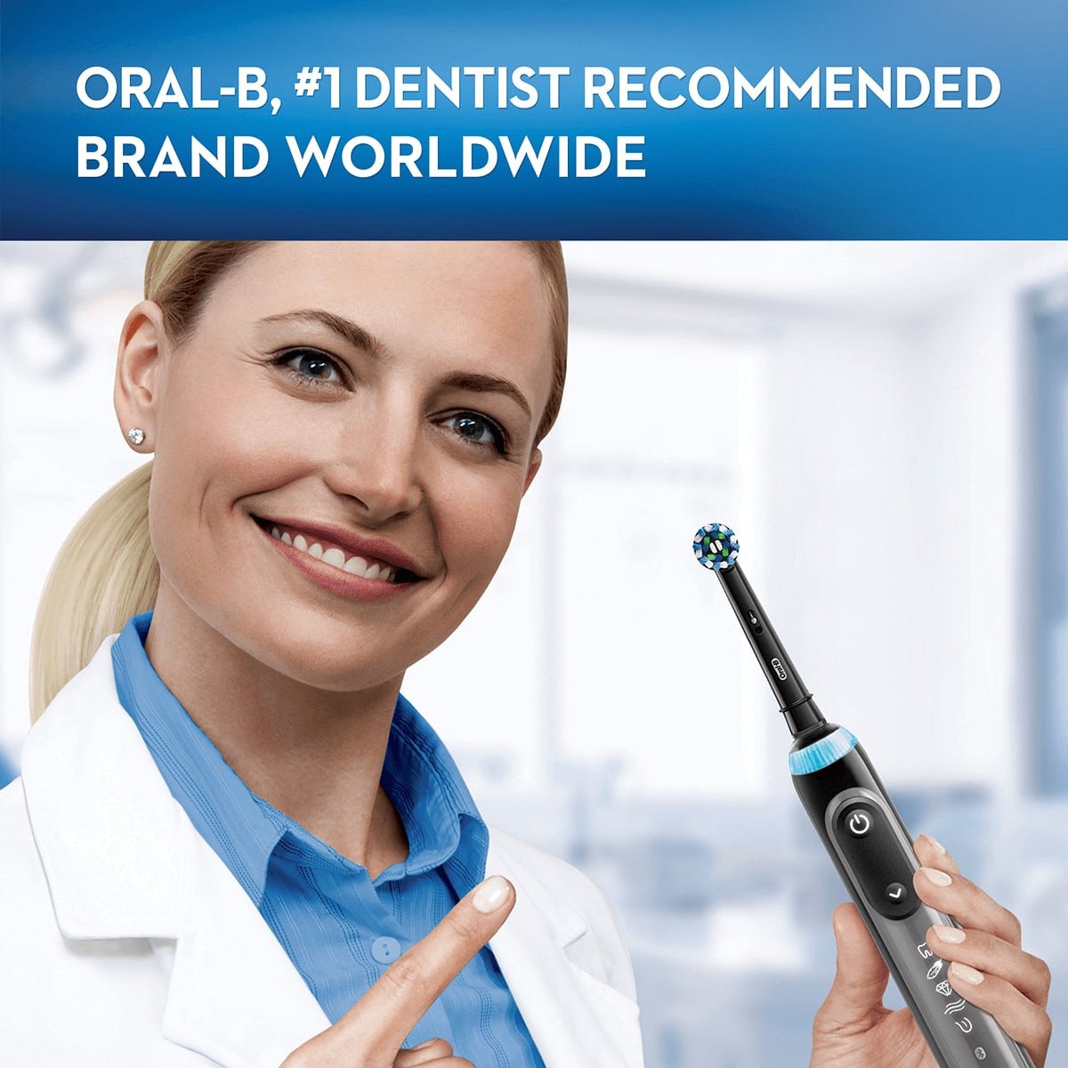 Genius X Luxe Electric Toothbrush w/ Replacement Heads | Oral B