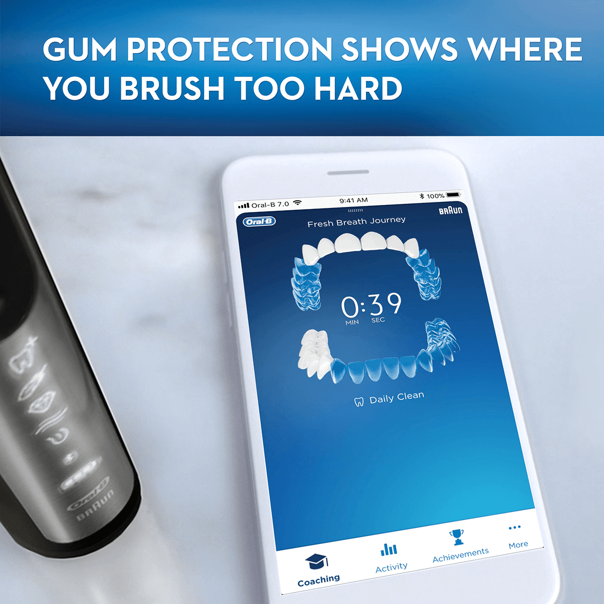 Genius X Luxe Electric Toothbrush w/ Replacement Heads | Oral B