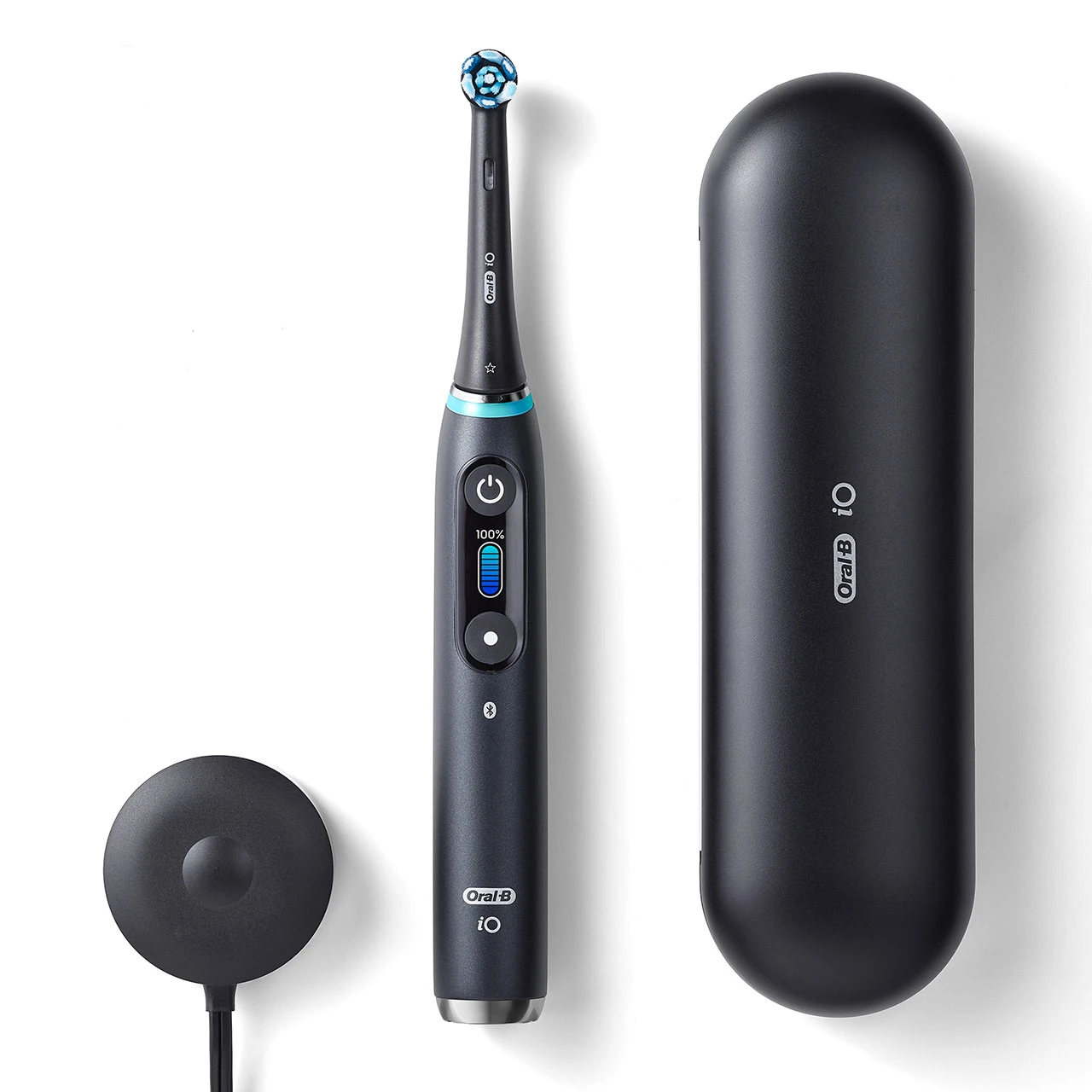 Oral-B iO Ultimate Clean Replacement Brush Heads, Black, 2 count