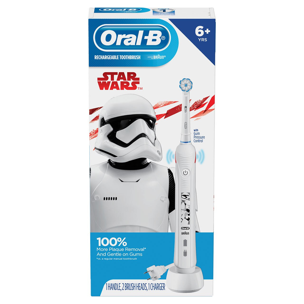 Oral B Pack Cepillo Eléctrico Infantil + Estuche Star Wars