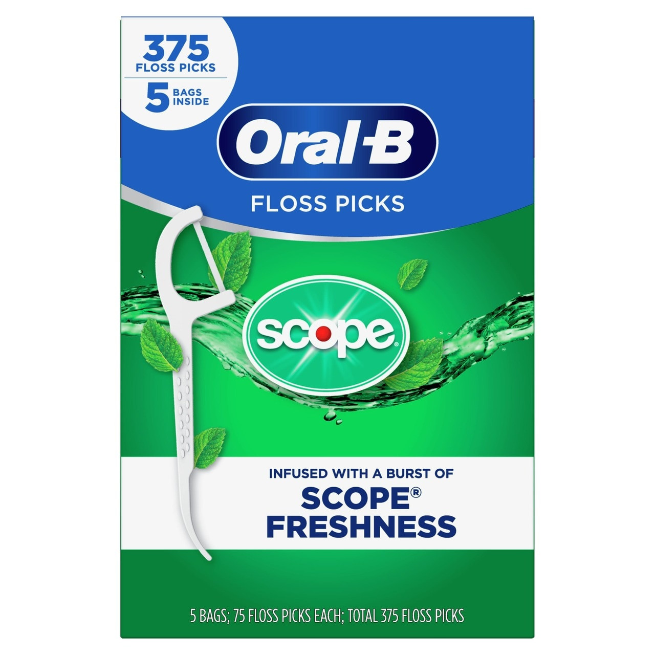 Fresh Mint Scope Floss | Oral-B