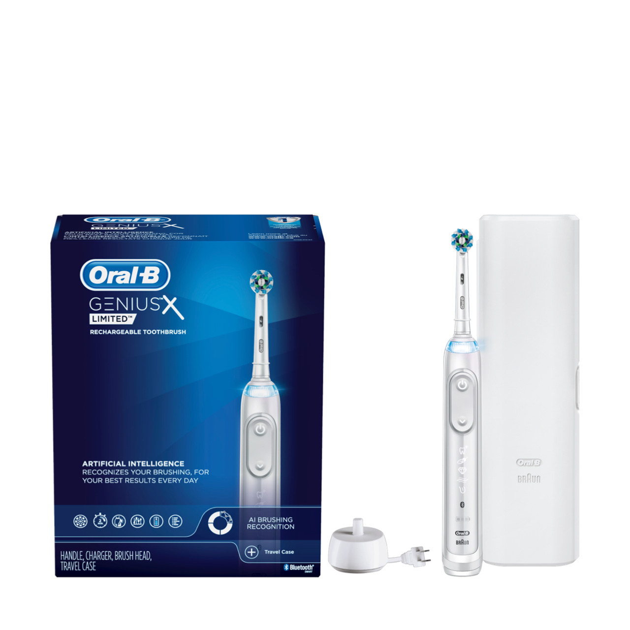 Genius X Limited Electric Toothbrush, White