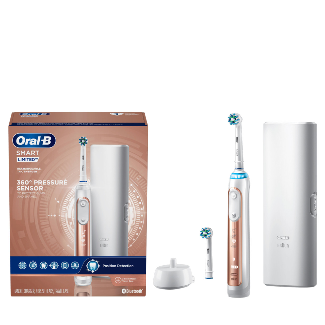 Smart Limited Electric Toothbrush Rose Gold