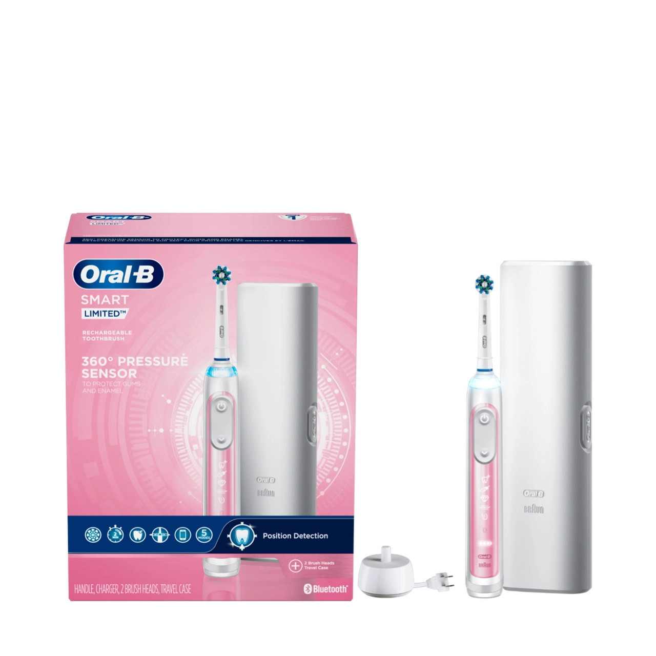 Oral B Smart Clean 360 Rechargeable Toothbrushes, 2 Pack