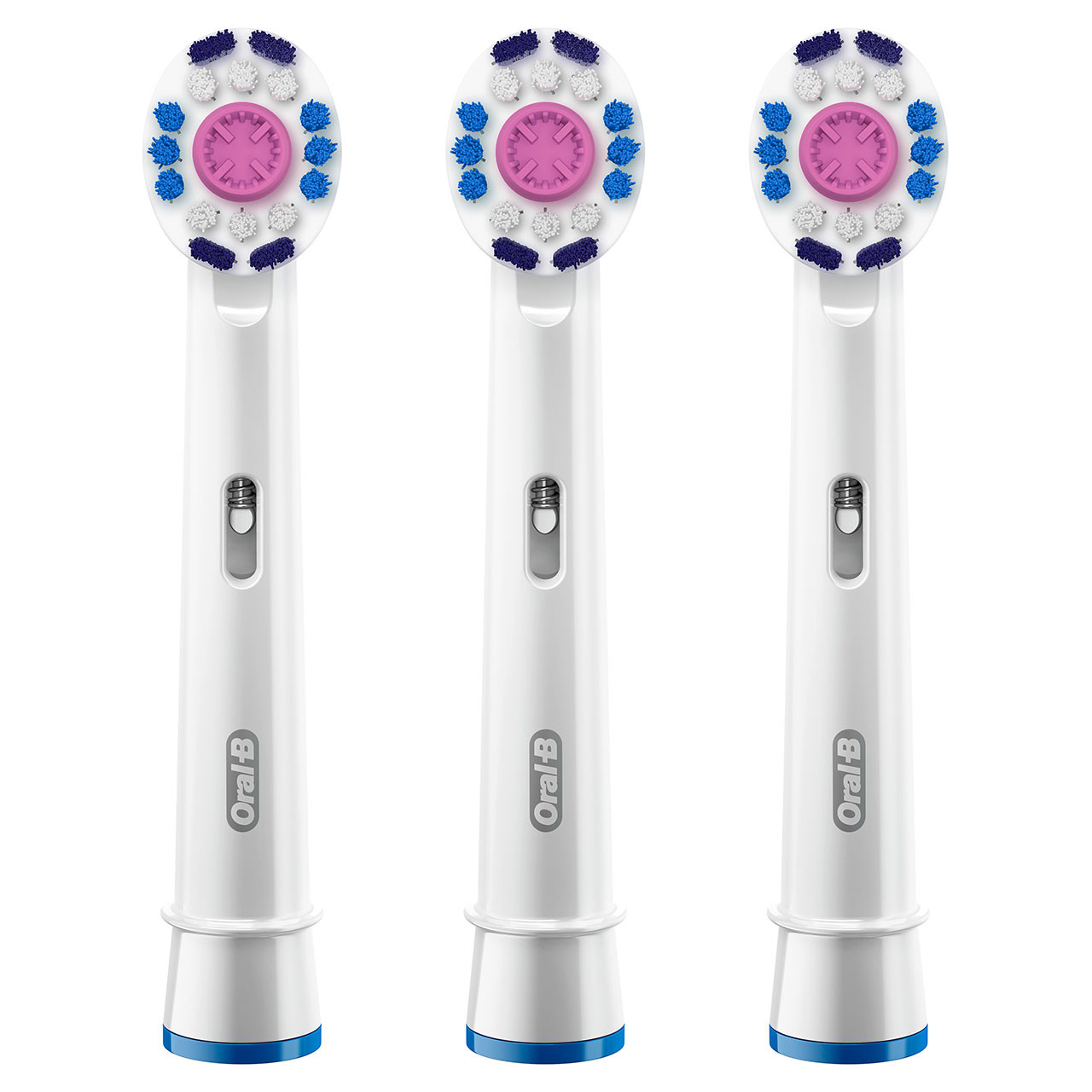 oral b electric toothbrush heads 3d white