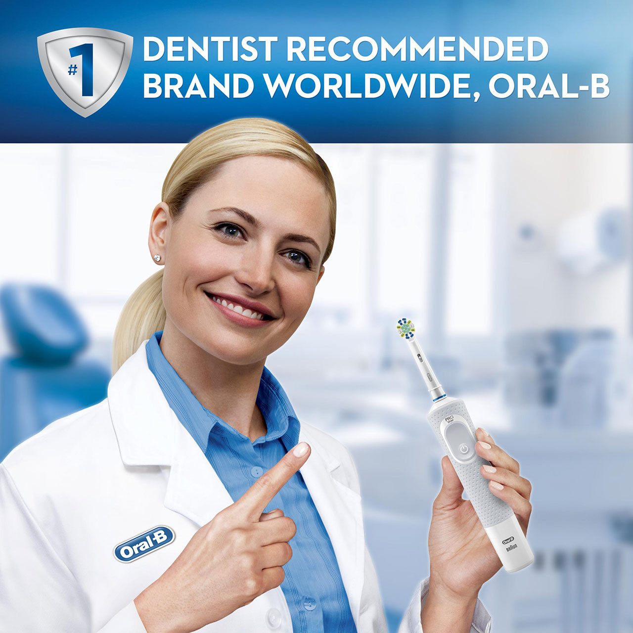 Oral-B Vitality FlossAction Electric Rechargeable Toothbrush, Powered by  Braun, for Adults & Children 3+ 