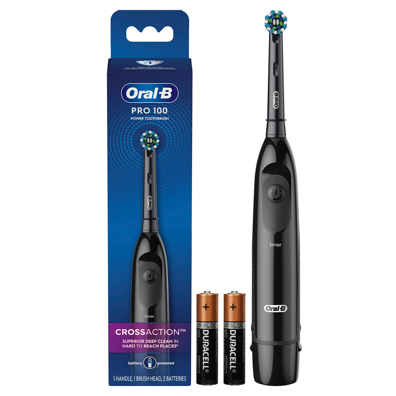 How to replace brush head of Oral-B Cross Action Power 