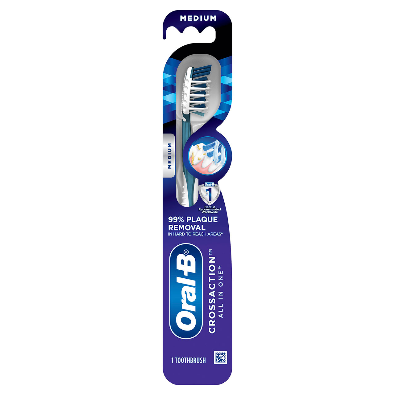 Cross Action All-In-One Manual Toothbrush | Oral-B