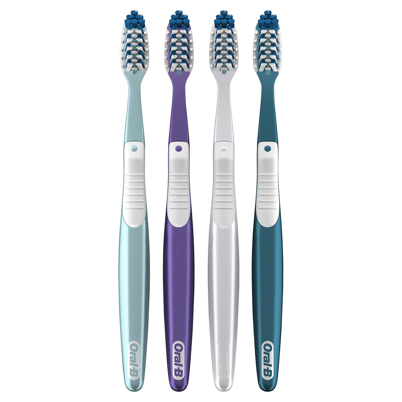 Cross Action All-In-One Manual Toothbrush, 1-Count | Oral-B
