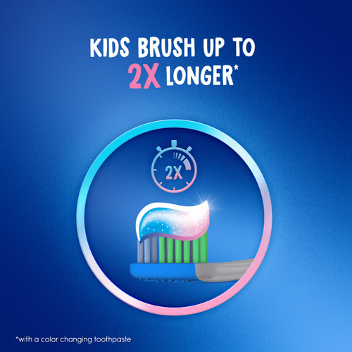 Crest Kids Advanced Color Changing Fluoride Toothpaste Bundle