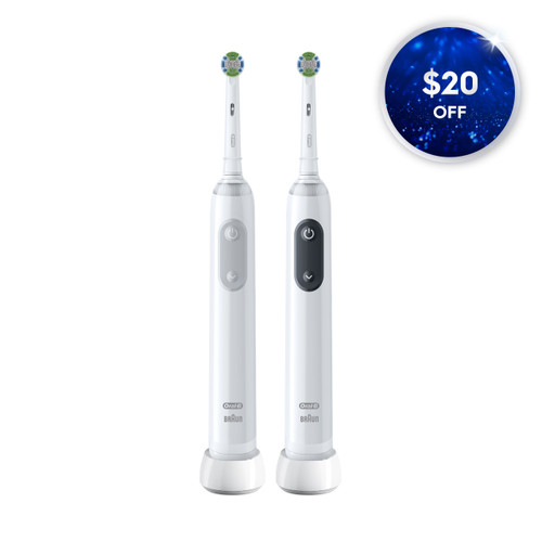 Smart Clean 360 Rechargeable Electric Toothbrush Twin Pack
