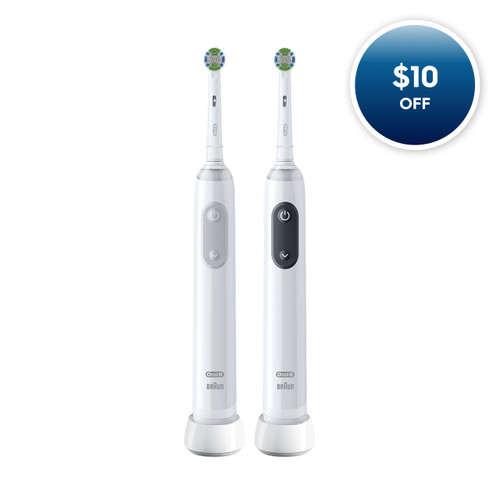 Smart Clean 360 Rechargeable Electric Toothbrush Twin Pack