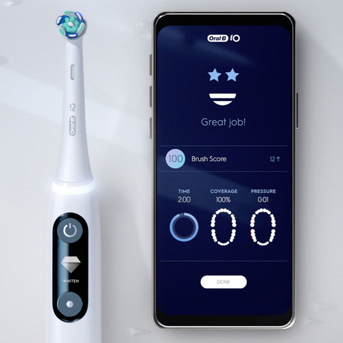 iO Ultimate Clean Rechargeable Electric Toothbrush Twin Pack