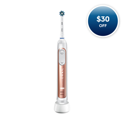 Genius 7500 Rechargeable Electric Toothbrush, Rose Gold