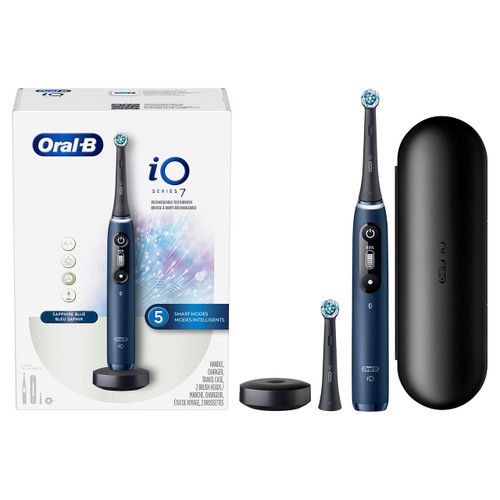 Oral-B iO Series 7 Electric Toothbrush, Sapphire Blue
