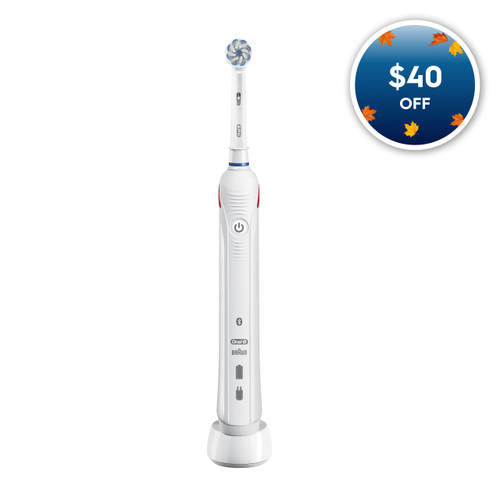 Oral-B Smart 4000 Rechargeable Electric Toothbrush, White