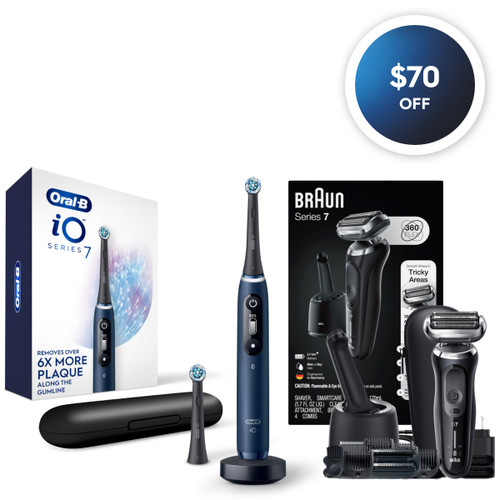 iO Series 7 + Braun Men's Essentials Bundle