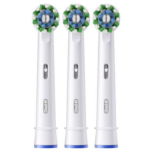 Oral-B CrossAction X-Filament Replacement Brush Heads, 3 Count
