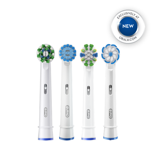 MAYCREATE 4 Pack Oral B Electric Tooth Brushes,Compatible Precision Clean  Refills for Braun Oral B Professional Care 500 600 1000 2000 2500 3000 5000  7000 and More Electric Toothbrushes at Rs 439.00, Personal Care Products