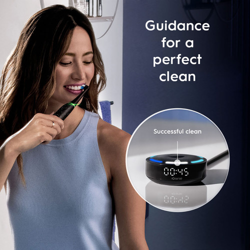 Oral-B iO Series 10 Twin Pack, Cosmic Black + Cosmic Black