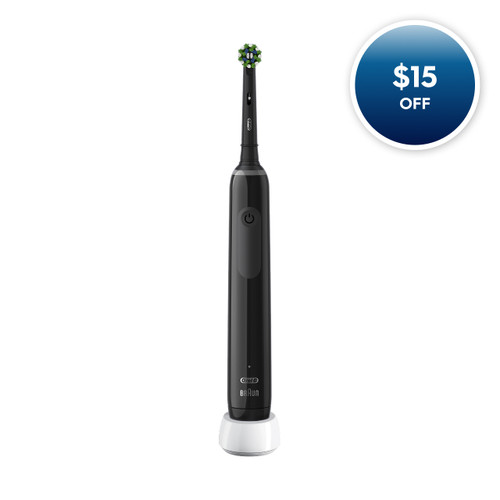 Smart 1500 Electric Rechargeable Toothbrush, Black