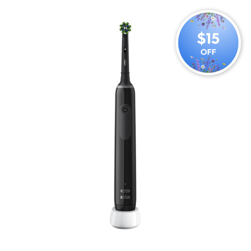 Smart 1500 Electric Rechargeable Toothbrush, Black