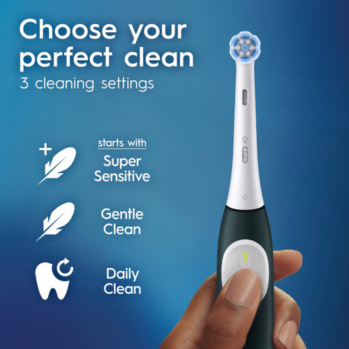 iO Series 2 Rechargeable Electric Toothbrush Starter Kit, Forest Green