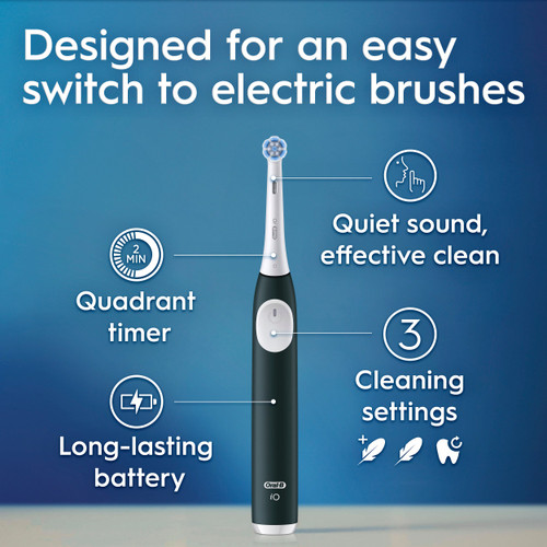 iO Series 2 Rechargeable Electric Toothbrush Starter Kit, Forest Green