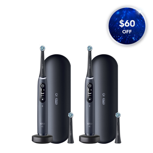 Oral-B iO Series 7 Twin Pack, Black Onyx
