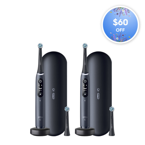 iO Series 8 Twin Pack black onyx | Oral-B