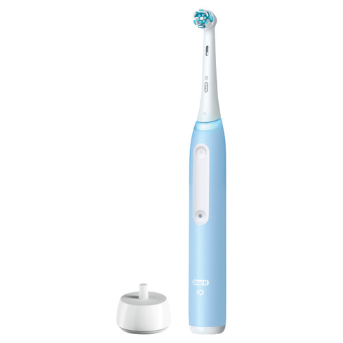 Oral-B iO Series 3 Rechargeable Electric Toothbrush, Icy Blue