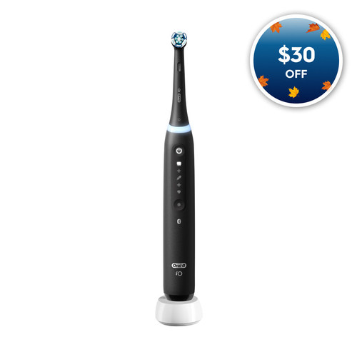 Oral-B iO Series 5 Rechargeable Electric Toothbrush, Matte Black