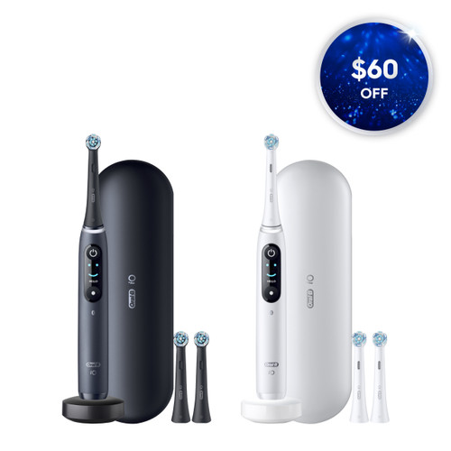 iO Series 8 Twin Pack, Black Onyx + White Alabaster