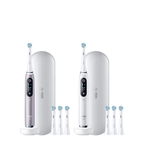iO Series 9 Twin Pack in White Alabaster| Oral-B