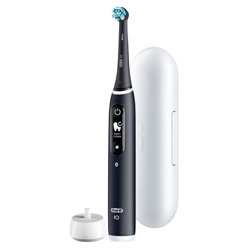 Oral-B iO Series 6 Rechargeable Electric Toothbrush, Black