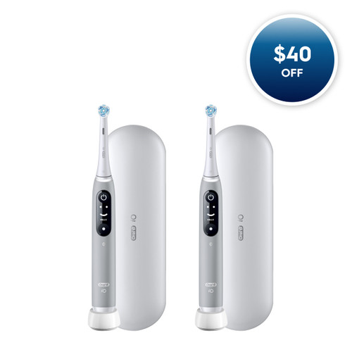 Oral-B Genius 7500 Rechargeable Electric Toothbrush Twin Pack
