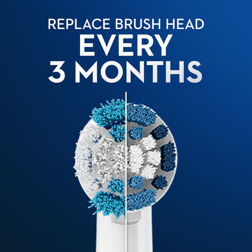 Oral-B Precision Clean X-Filament Brush Heads, 6 Count