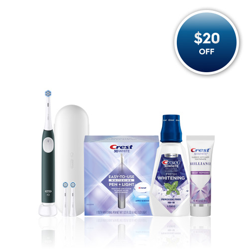 Oral-B New Year Whitening Bundle, Forest Green