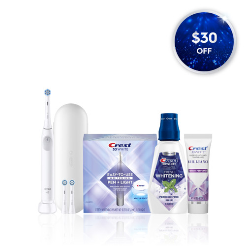 Oral-B New Year Whitening Bundle, Pure White
