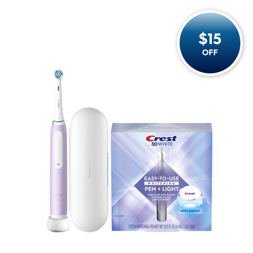 Oral-B + Crest iO Whitening Bundle, Lavender