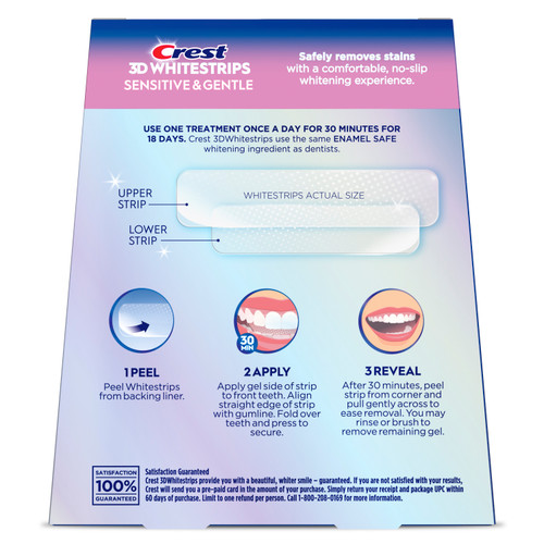 Crest 3DWhitestrips Sensitive & Gentle