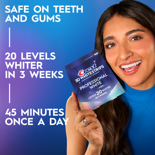 Crest 3DWhitestrips Professional White