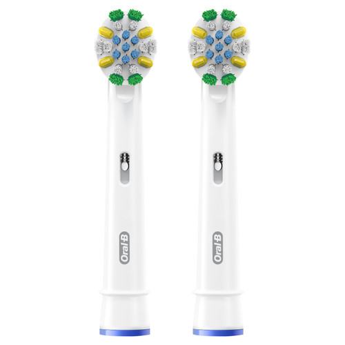 FlossAction X-Filament Brush Heads, 2 Ct