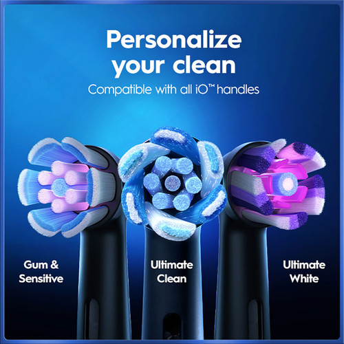 Oral-B iO Series 5 Customizable Clean Rechargeable Electric Toothbrush, Matte Black