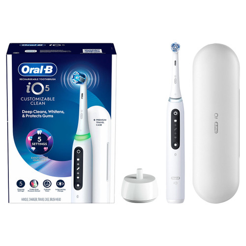 Oral-B iO Series 6 Electric Toothbrush, Grey Opal | Oral-B