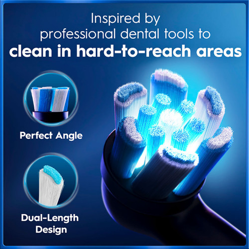 Oral-B iO Series 5 Customizable Clean Rechargeable Electric Toothbrush, Matte White