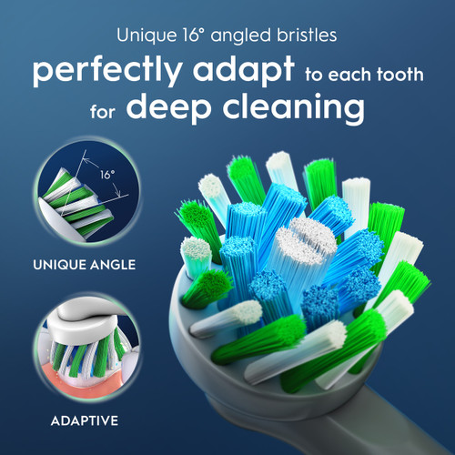 Oral-B CrossAction X-Filament Replacement Brush Heads, 2 CT