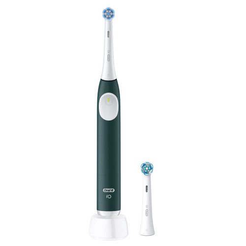 Oral-B iO Series 2 Rechargeable Electric Toothbrush Starter Kit, Forest Green
